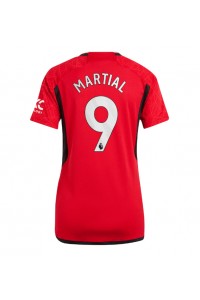 Fotbalové Dres Manchester United Anthony Martial #9 Dámské Domácí Oblečení 2023-24 Krátký Rukáv